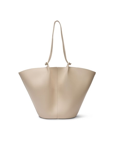 White Basket Bag - Made in Spain