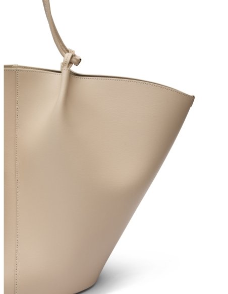 White Basket Bag - Made in Spain